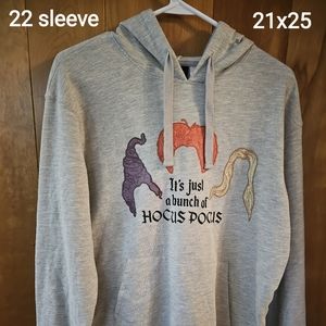 HOCUS POCUS HOODED LIGHTWEIGHT HOODIE NWT MEDIUM